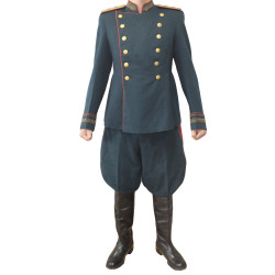 Un uniforme de parade AUTHENTIQUE soviétique du lieutenant-général FABRIQUÉ EN 1945 