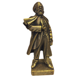 Buste en bronze du philosophe allemand Karl Marx