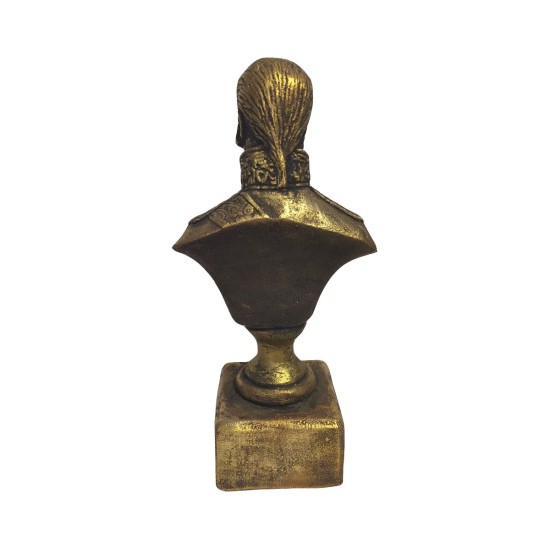 Buste en bronze de l'amiral de la marine du XVIIIe siècle Ouchakov