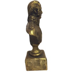 Buste en bronze de l'amiral de la marine du XVIIIe siècle Ouchakov