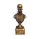Bronze bust of navy admiral of the 18th century Ushakov