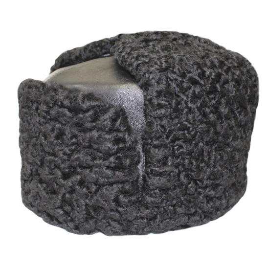 Cappello invernale della flotta navale dell'esercito sovietico Ushanka dell'URSS in pelle Cappello invernale della flotta navale dell'esercito sovietico Ushanka dell'URSS in pelle