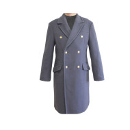 Russian Officer's woolen gray overcoat for high rank officers