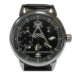 Reloj de pulsera soviético Molnija Símbolos masónicos Reloj original de la URSS