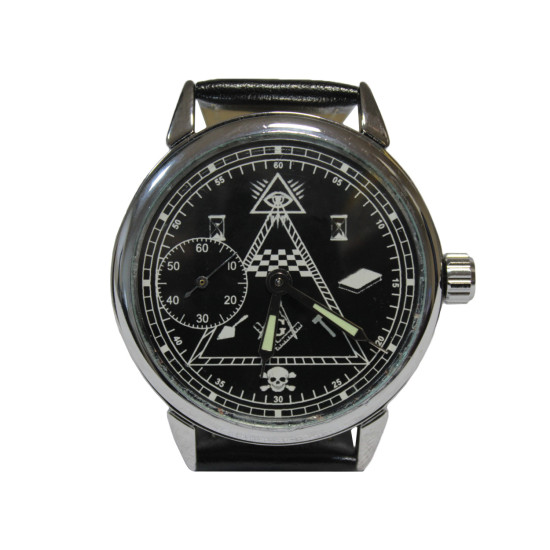 Reloj de pulsera soviético Molnija Símbolos masónicos Reloj original de la URSS