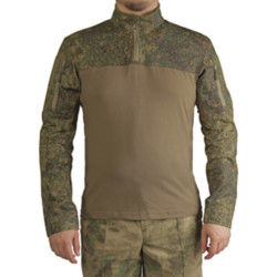 Tactical Giurz - M1 Shirt Training Sport T-Shirt Airsoft Digital Camo Sleeved Shirt