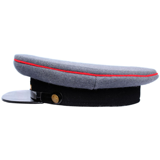 Gorra de visera desfile de la fuerza del tanque ejército soviético