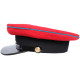 Sombrero militar del visera del comandante WW2 del ferrocarril de la URSS