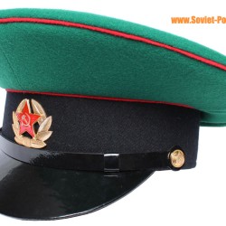 Vintage Soviet Border guards hat USSR Sergeant visor cap 