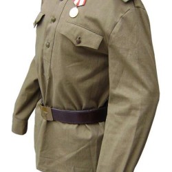 Chaqueta rusa del ejército GIMNASTERKA tipo WWII