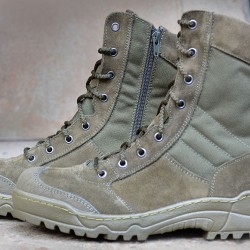 Tactical boots Olive G.R.O.M. with zipper