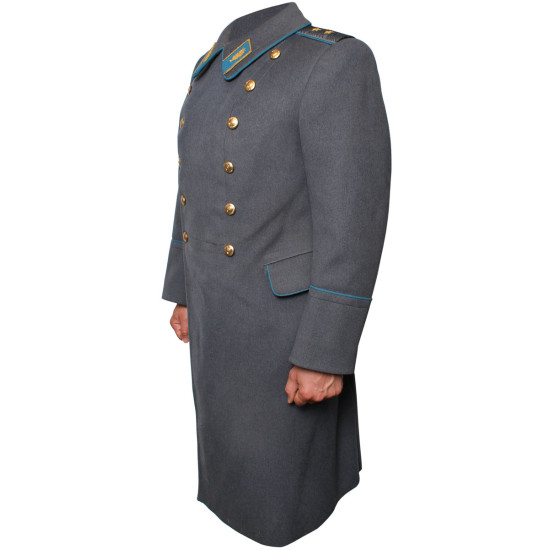 Pardessus de parade gris des généraux de l'armée de l'air de l'Union soviétique manteau d'hiver chaud de l'armée rouge