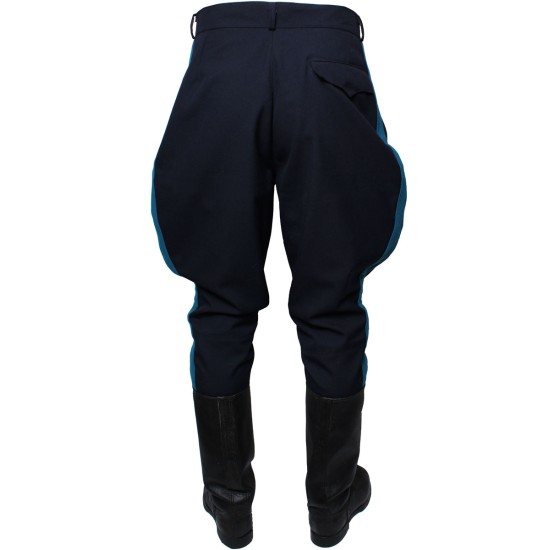 Air force General breeches blue Galife Russian trousers
