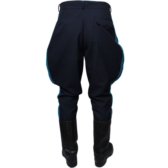 Air force Pantalones generales azul Galife rusos