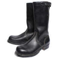 Bottes en cuir allemand Bundeswehr avec semelle Continental