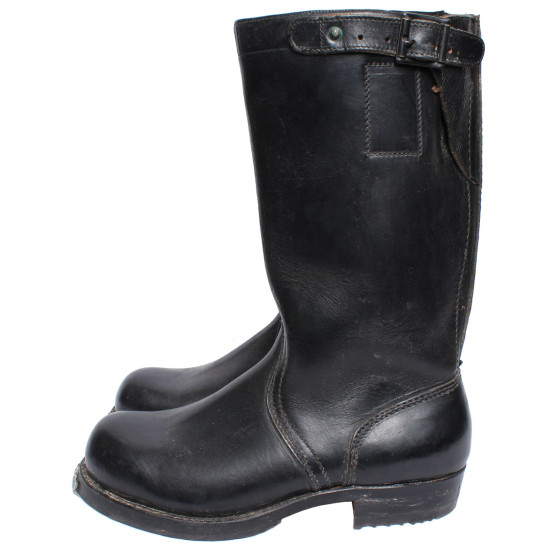 German Bundeswehr high leather boots with Continental
