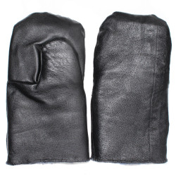 Mitaines de la flotte de la marine soviétique gants d'hiver noirs