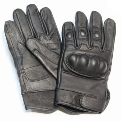 Sport / tactique cuir fist gants modèle avec des articulations