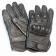 Sport / tactical leather fist gloves model with Knuckles