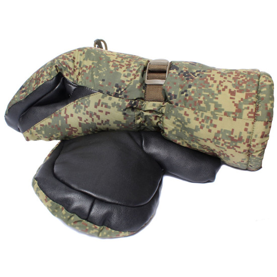 Long tactical winter gloves Digital camo VKBO
