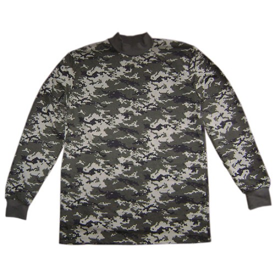 Ucraina PIXEL digitale stile militare maglione golf