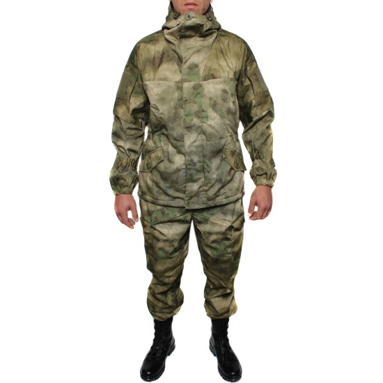 冬Gorka 3 A-Tacsフリーススーツカモフラージュ戦術制服
