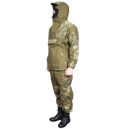 Gorka 4 MOSS camo uniform Airsoft modern BDU hooded suit Rip-stop Fishing wear