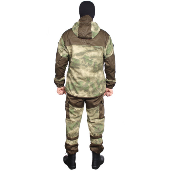 Uniforme moderna Gorka 3 Moss Tuta tattica invernale calda Abbigliamento tattico in pile con cappuccio