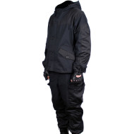 Traje moderno de montaña Gorka-3, uniforme táctico negro, traje deportivo Airsoft