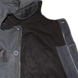 Uniforme moderno de invierno GORKA 3 negro con forro polar