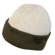 Chapeau d'airsoft tricoté Camouflage d'hiver tactique