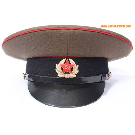 Militaire soviétique sergent / armée russe Visor Hat