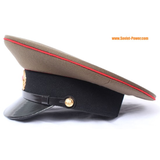 Cappello sovietico / russo sergente dell'esercito militare visiera