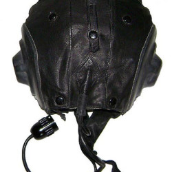 Soviet Pilots winter leather flying helmet