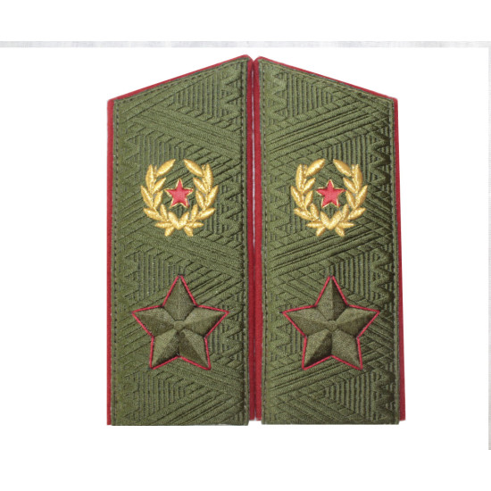  Soviet Army GENERAL daily overcoat shoulder boards since 1974 epaulets