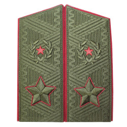 Spallacci del campo GENERAL GENERAL Army sovietico desde 1974 epaulets