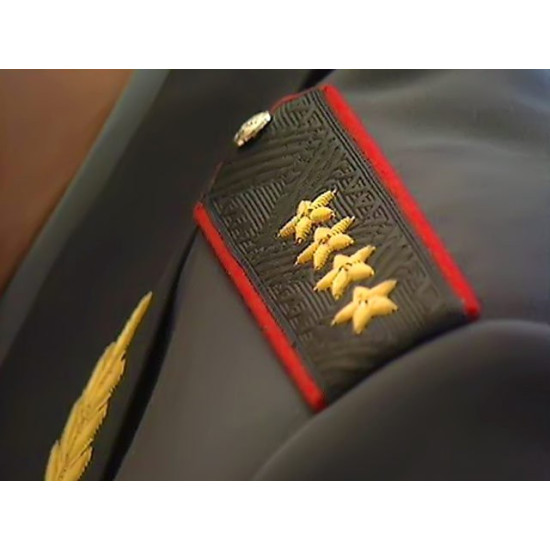 Epaulettes d'épaulement de l'armée soviétique