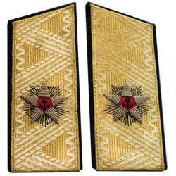 Soviet PARADE shoulder boards for ADMIRAL uniform epaulets