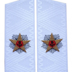 ADMIRAL soviético diario uniforme hombro placas URSS charreteras