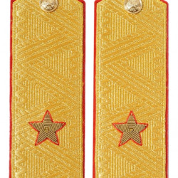 Spalline della camicia della PARATA GENERALE sovietica Spalline dell'esercito