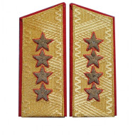 Epaulettes de parade généralistes soviétiques Epaulettes de l'armée jusqu'en 1974