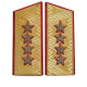 Epaulettes de parade généralistes soviétiques Epaulettes de l'armée jusqu'en 1974