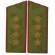 Soviéticos GENERAL hombro diario tableros del ejército epaulets