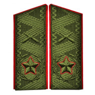 Schede di spalla uniformi della URSS / artiglieria principale MARSHAL della Russia / Russia