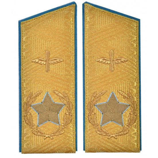 Soviética principal Mariscal de la Fuerza Aérea de la URSS desfile uniformes hombro Soviética principal Mariscal de la Fuerza Aérea de la URSS desfile uniformes hombro