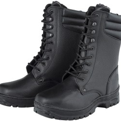 Officers statutory high leather winter boots