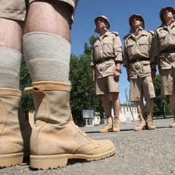 Ejército ruso uniforme del desierto para los países calientes 50/4