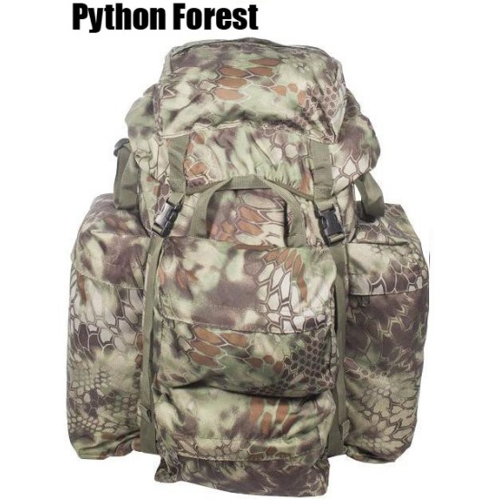 Big Russian hiking Python camouflage backpack "HUNTER"