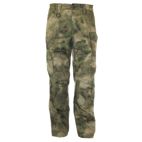 Tactical summer pants Rip-stop camo MOSS trousers - MOSS