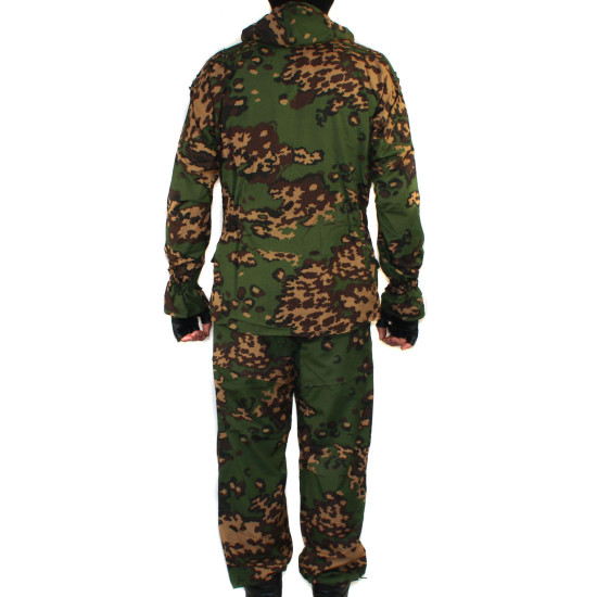 Uniforme táctico Sumrak M1, traje de enmascaramiento Airsoft, camuflaje de rana, ropa de caza y pesca